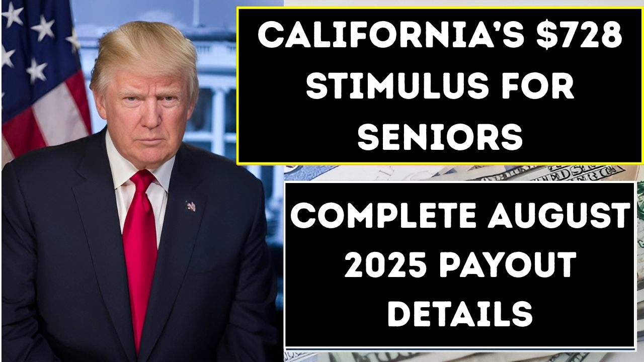 California’s $728 Stimulus for Seniors